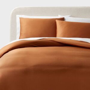 Threshold - King TENCEL Duvet Cover and Sham Set Copper - Thre Copper